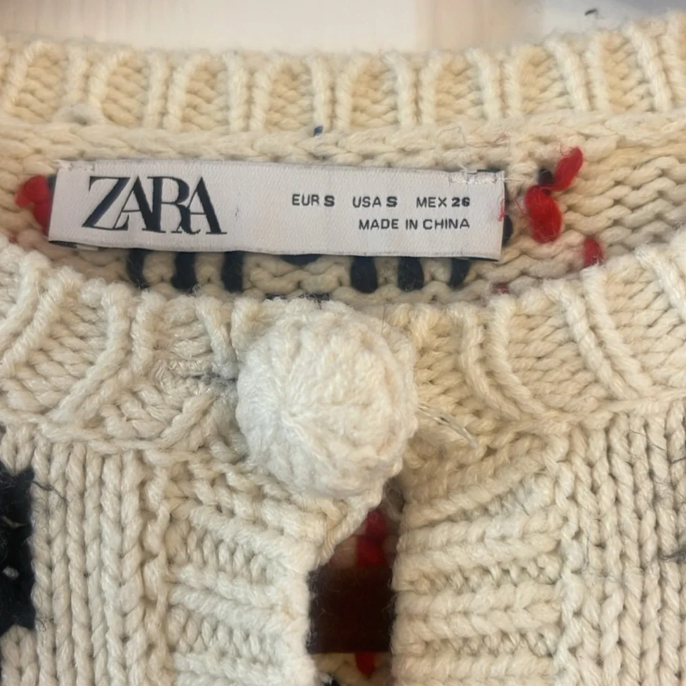 Zara cropped cardigan - Picture 4 of 5